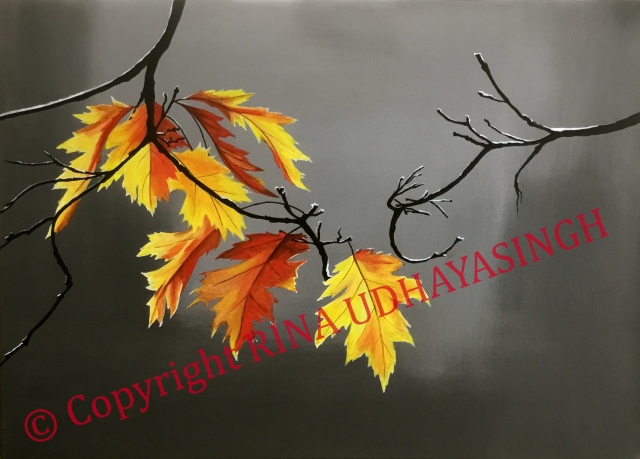 Fall ~ Acrylic on Canvas (60X80)